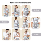 Porte bébé Randonnée – Confort et polyvalence pour parents actifs - AixintuBaby