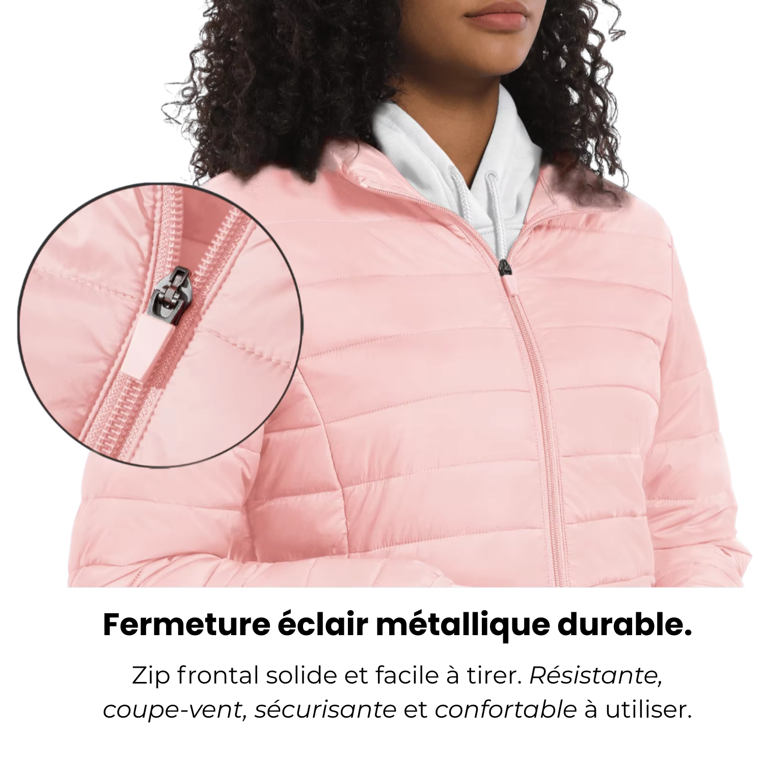 Veste Randonnée Femme Légère et Chaude - Arktika