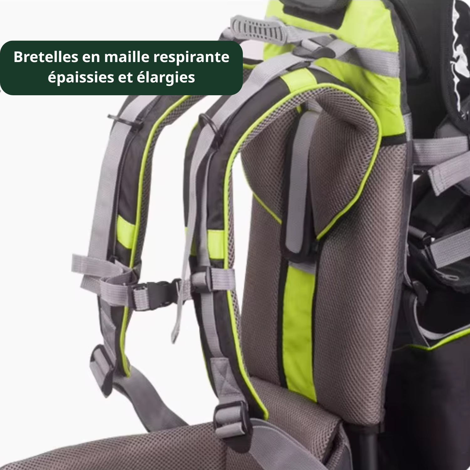 Porte bébé Randonnée Dorsal avec Abris & Protection - TrekKid Air Pro