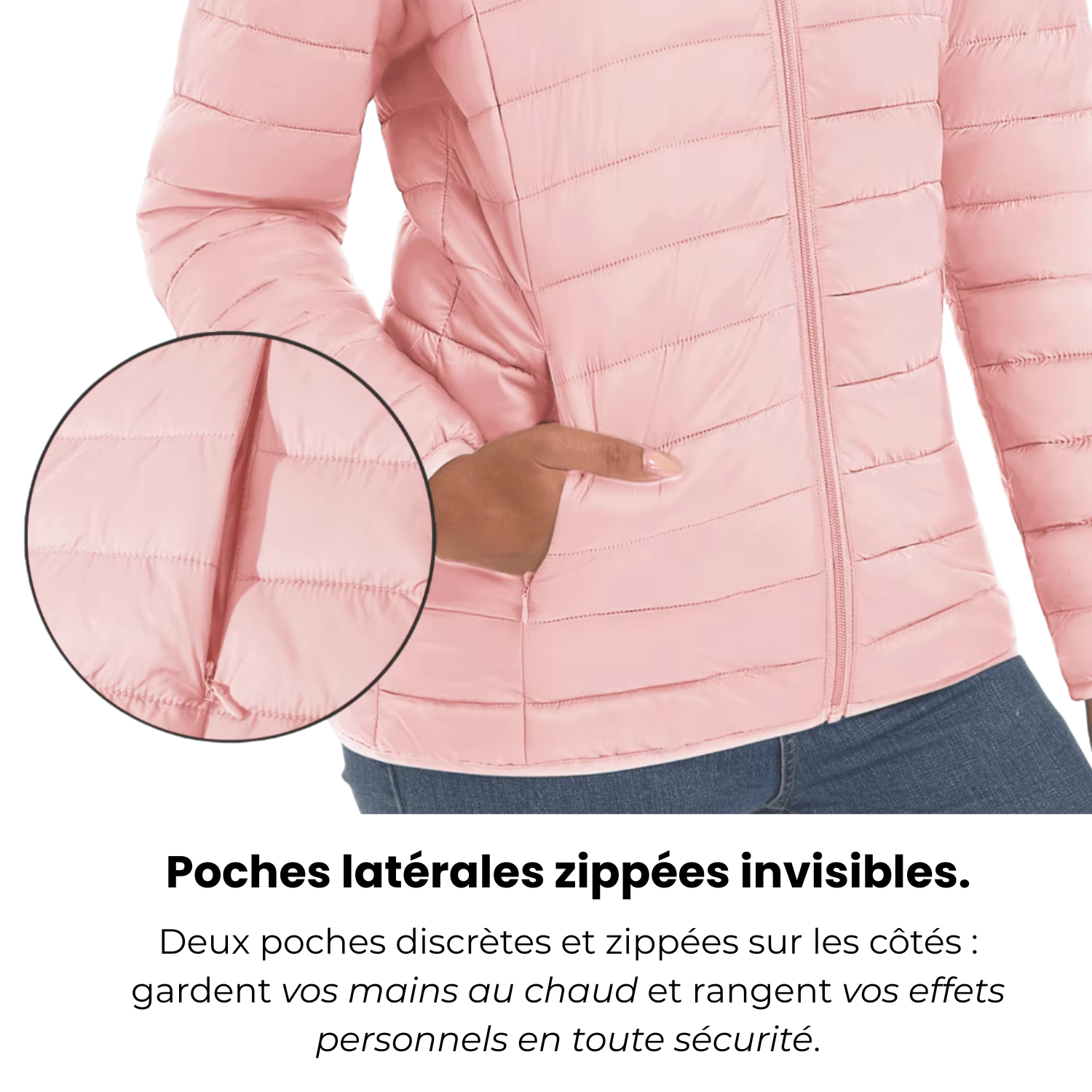 Veste Randonnée Femme Légère et Chaude - Arktika
