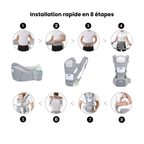 Porte bébé Randonnée – Confort et polyvalence pour parents actifs - AixintuBaby