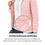 Veste Randonnée Femme Légère et Chaude - Arktika