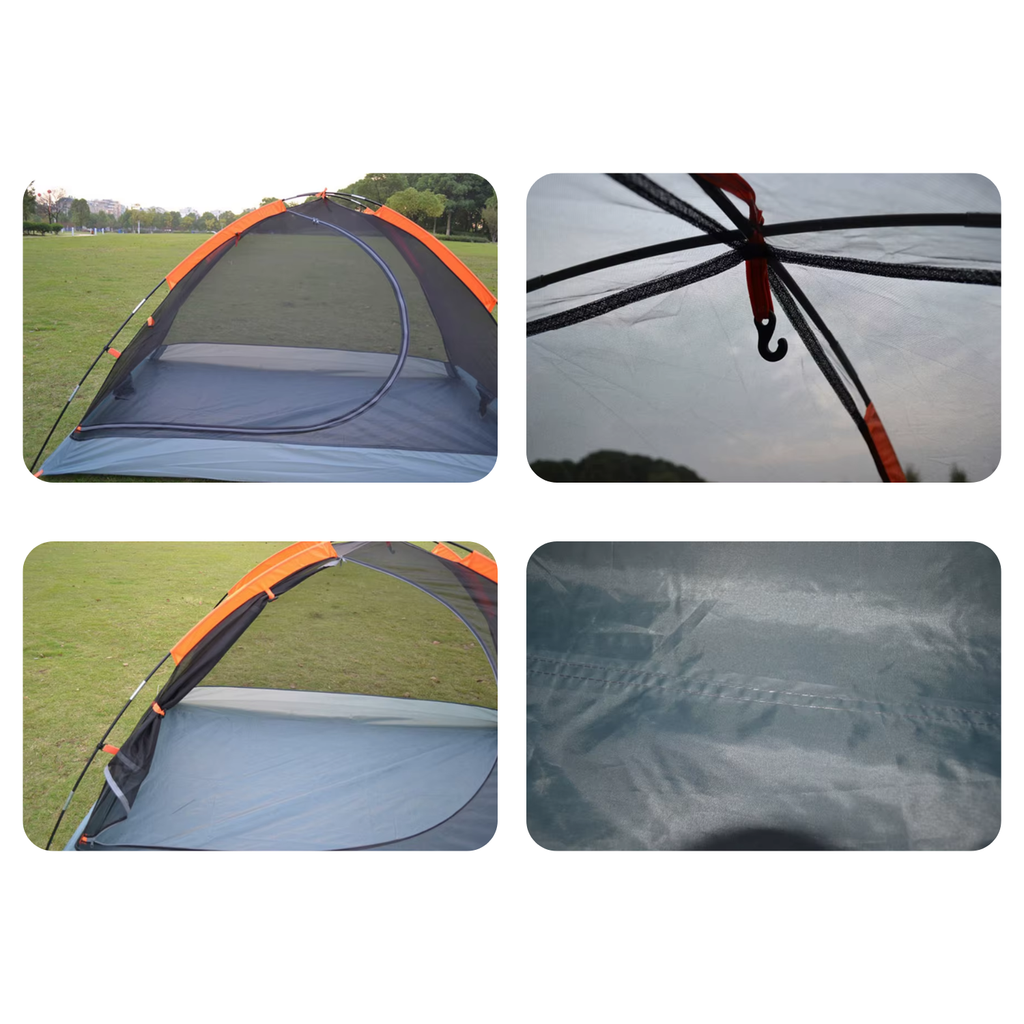 Tente Randonnée 2 Personnes Légère, Étanche, Montage Express - TRAILHAVEN DuoLight