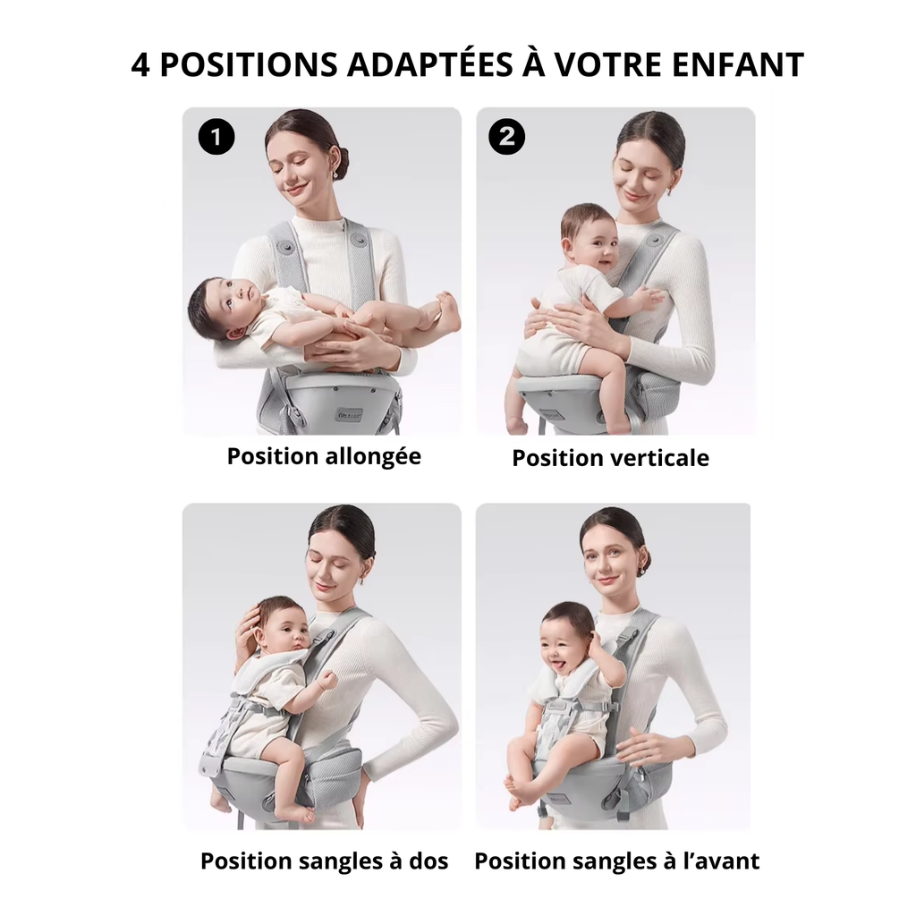 Porte bébé Randonnée Ergonomique - Abc
