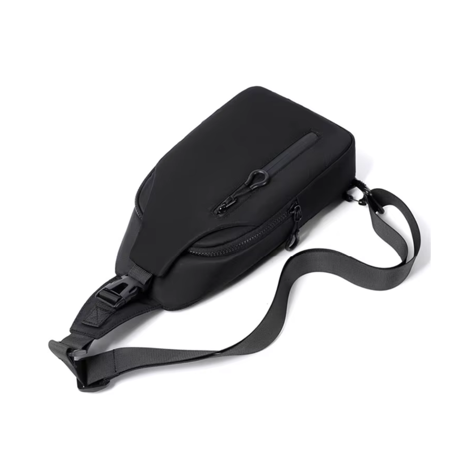 Sacoche Randonnée Bandoulière Déperlante avec Port USB — Nylon Oxford Résistant - TrailVolt