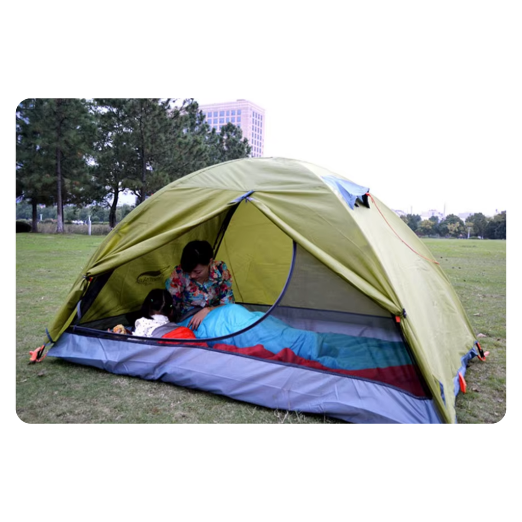 Tente Randonnée 2 Personnes Légère, Étanche, Montage Express - TRAILHAVEN DuoLight
