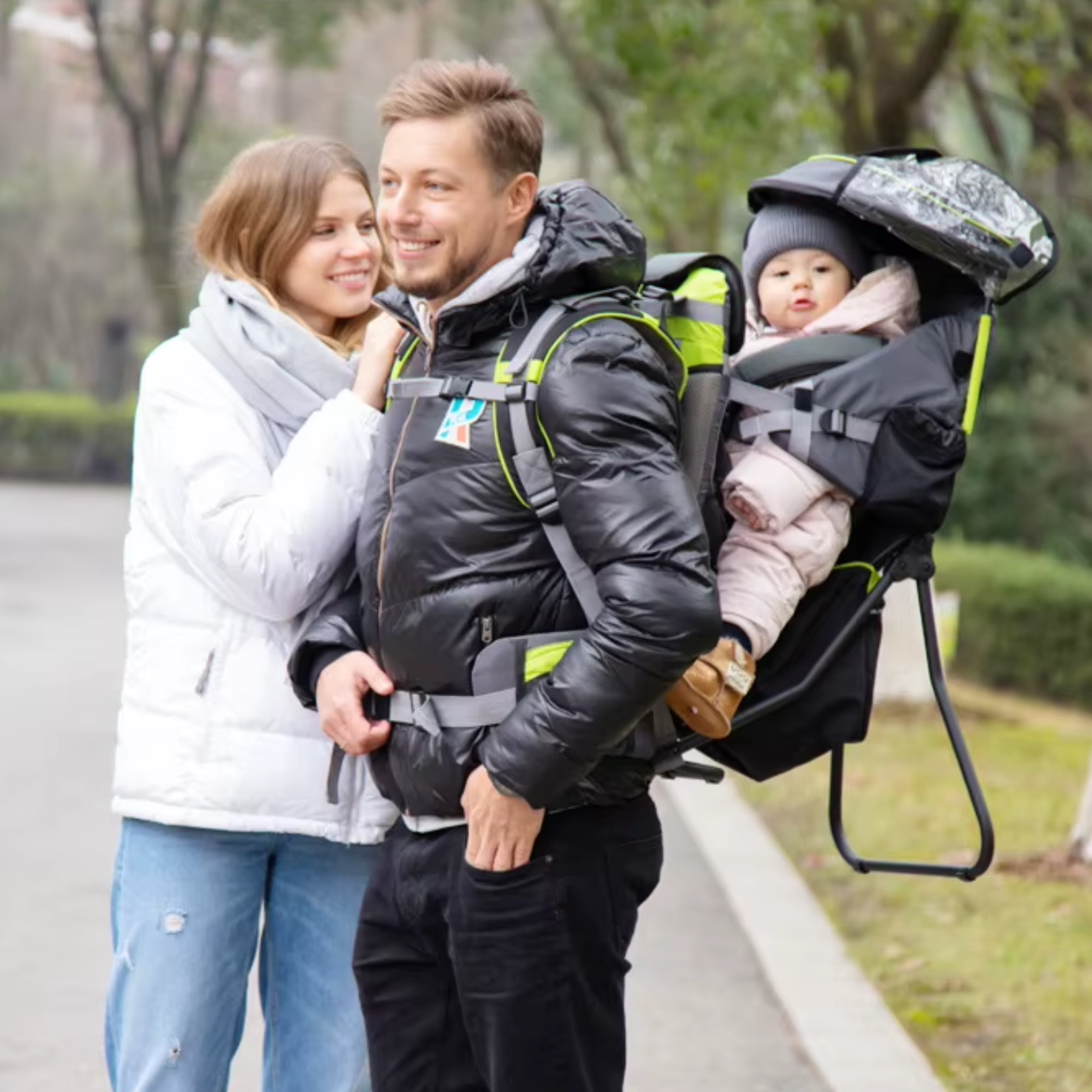 Porte bébé Randonnée Dorsal avec Abris & Protection - TrekKid Air Pro