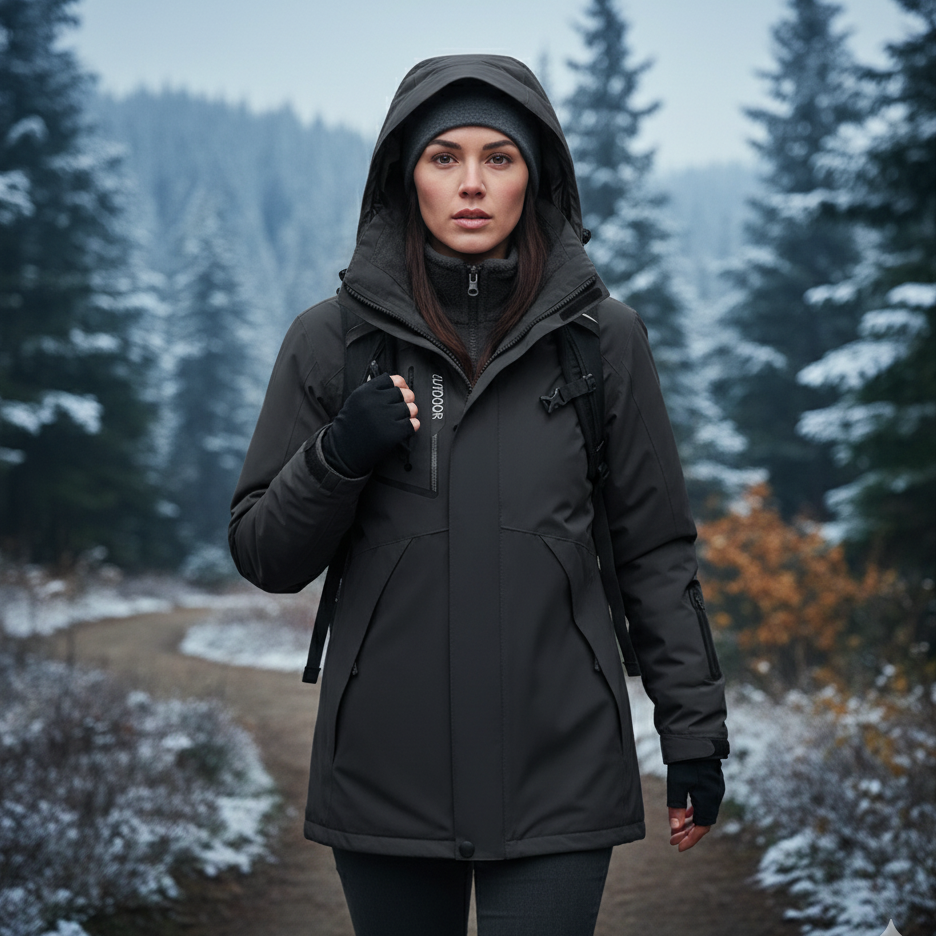 Veste Randonnée Femme Polaire et Imperméable - AureaShell