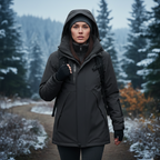 Veste Randonnée Femme Polaire et Imperméable - AureaShell