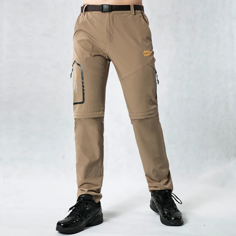 Pantalon Randonnée Homme Convertible Léger - TrailZip