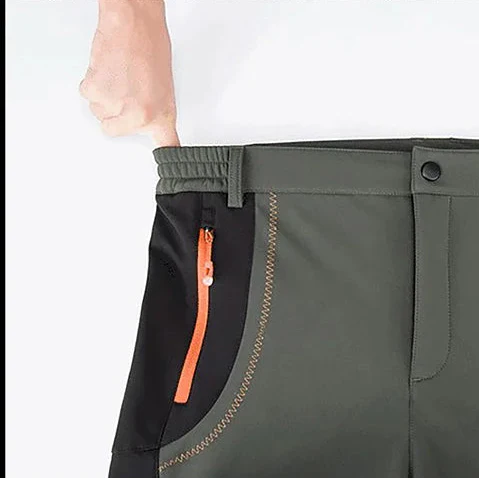 Pantalon Randonnée Homme Imperméable Softshell Doublé Polaire – SnowPeak