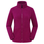 Veste Randonnée Femme Polaire Thermique Coupe-Vent et Respirante - AlpenFleece