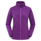 Veste Randonnée Femme Polaire Thermique Coupe-Vent et Respirante - AlpenFleece