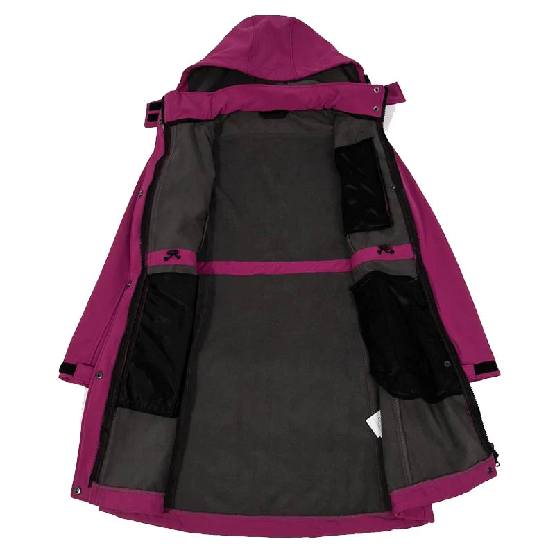 Veste Randonnée Femme Longue Softshell & Coupe-Vent - AltaTrail