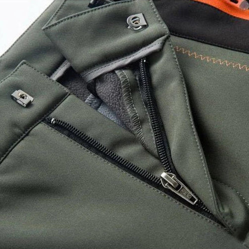 Pantalon Randonnée Homme Imperméable Softshell Doublé Polaire – SnowPeak