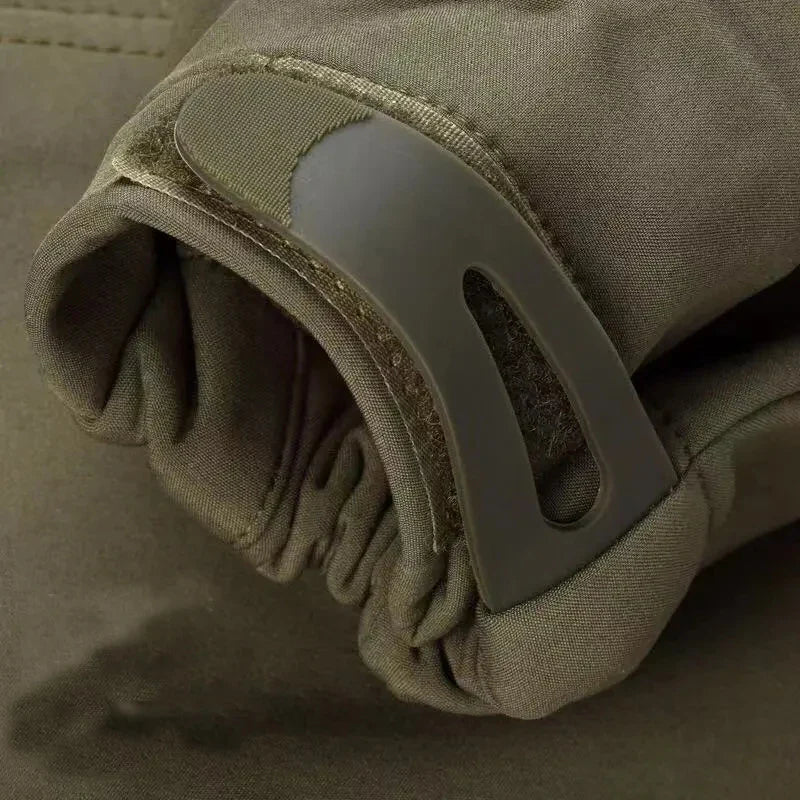 Veste Randonnée Homme Hiver Softshell & Polaire Intégrée - ThermaRidge