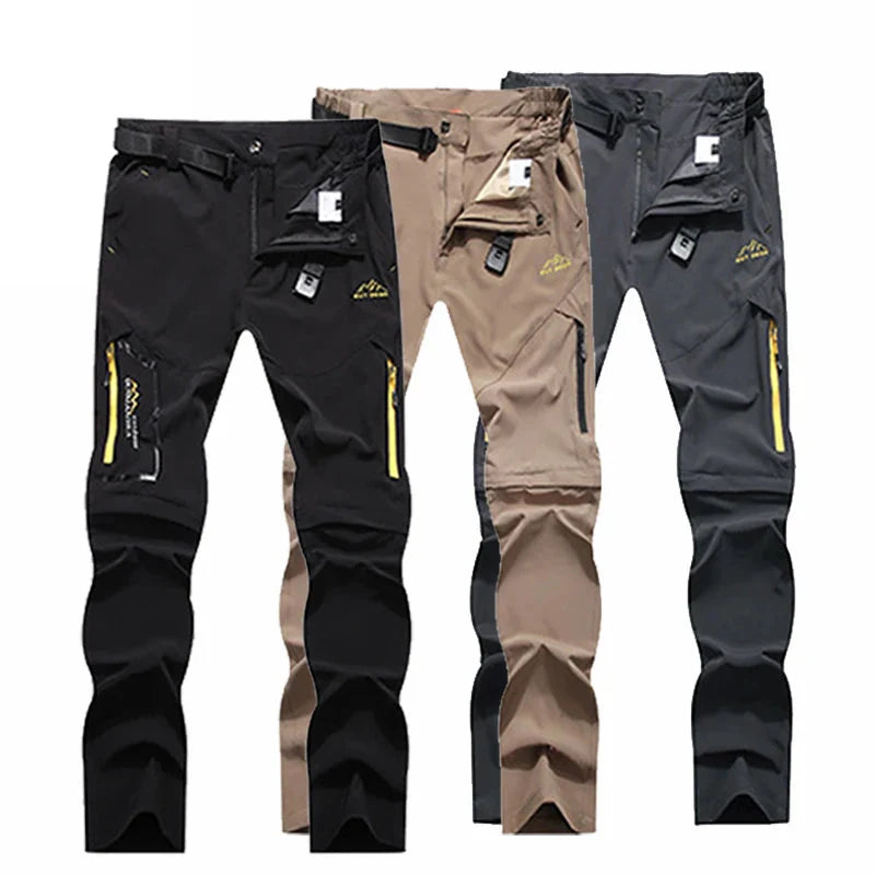 Pantalon Randonnée Homme Convertible Léger - TrailZip