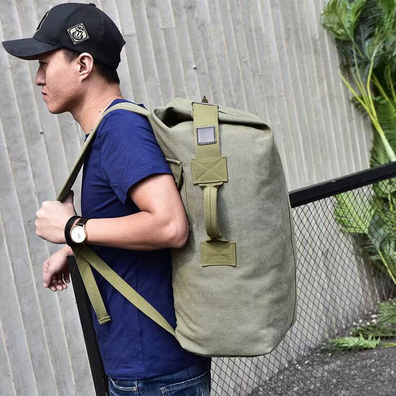Sac de Randonnée en Toile Résistante Polyvalent Outdoor - RandoForge 35
