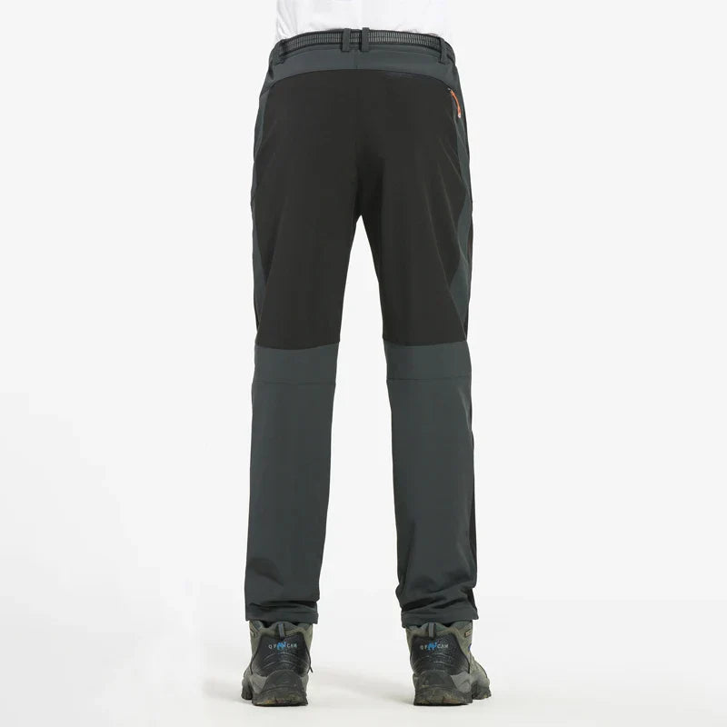 Pantalon Randonnée Homme Imperméable Softshell Doublé Polaire – SnowPeak
