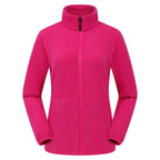 Veste Randonnée Femme Polaire Thermique Coupe-Vent et Respirante - AlpenFleece