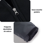 Veste Randonnée Femme Polaire et Imperméable - AureaShell