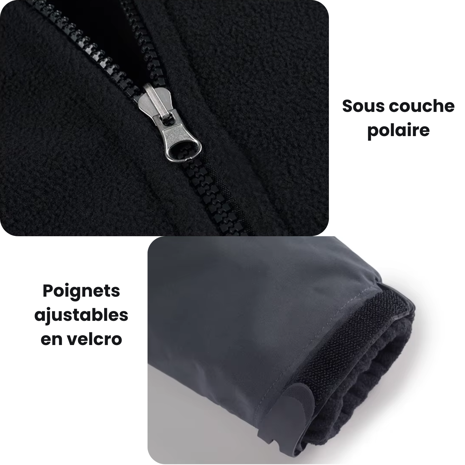 Veste Randonnée Femme Polaire et Imperméable - AureaShell