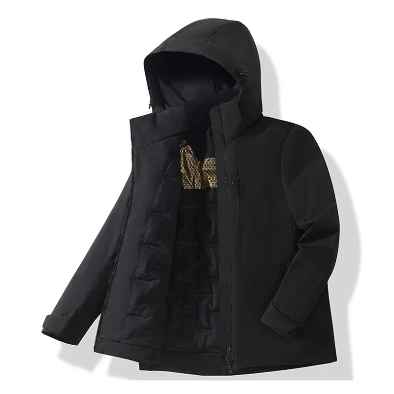 Veste Randonnée Homme Hiver Chaude à Protection Renforcée - Thermo Pro
