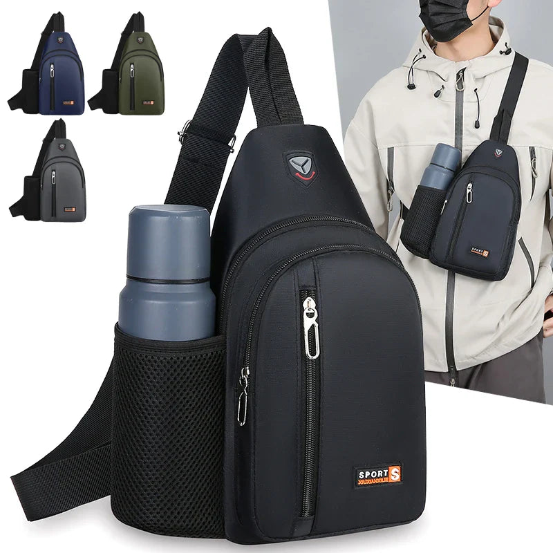 Sacoche Randonnée Légère Unisexe Compacte - Crossbody