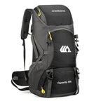 Sac De Randonnée 50L Léger – Dos Ventilé, Nylon Déperlant & Portage Confort - TrekShell 50