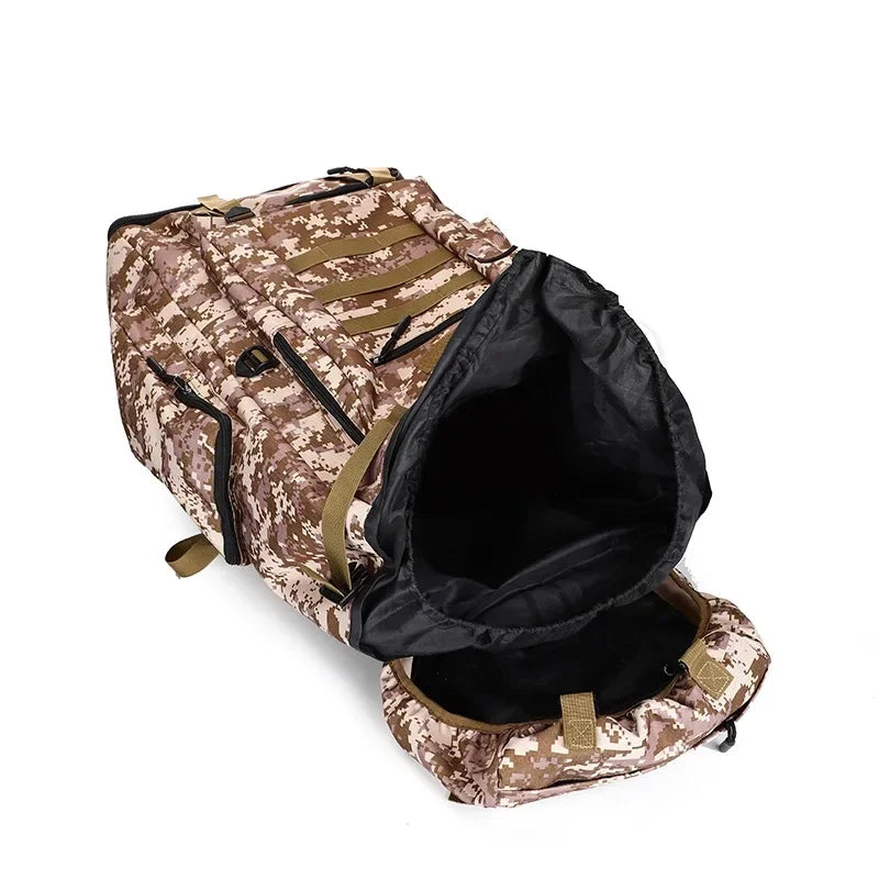 Sac de Randonnée Tactique 80 à 100L Résistant Organisation Militaire - TrekForce 80/100
