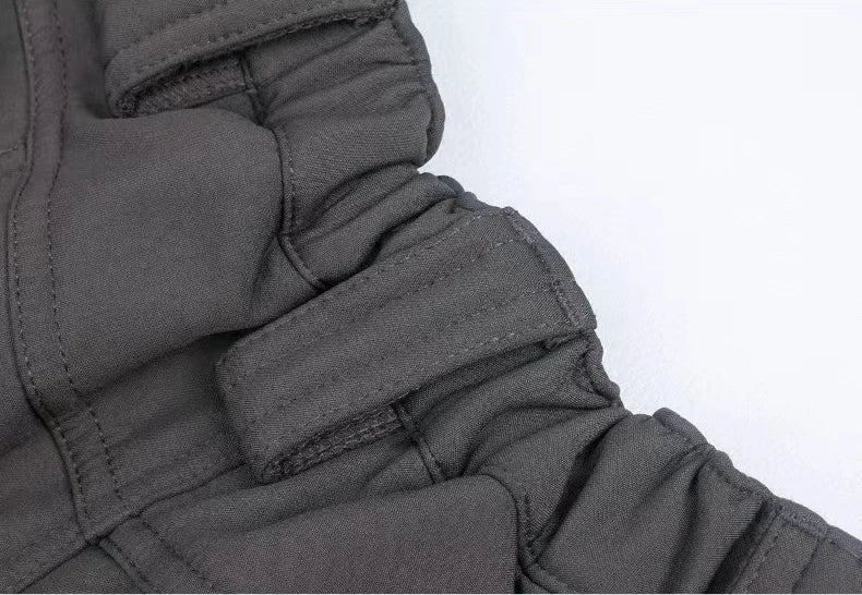 Pantalon Randonnée Homme Softshell – Doublure Polaire & Poches Cargo - Mazrout