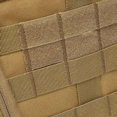 Sac de Randonnée 40L Déperlant - avec Attaches MOLLE & Bande Réfléchissante - TrailGuard 40