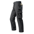 Pantalon Randonnée Homme Softshell – Doublure Polaire & Poches Cargo - Mazrout