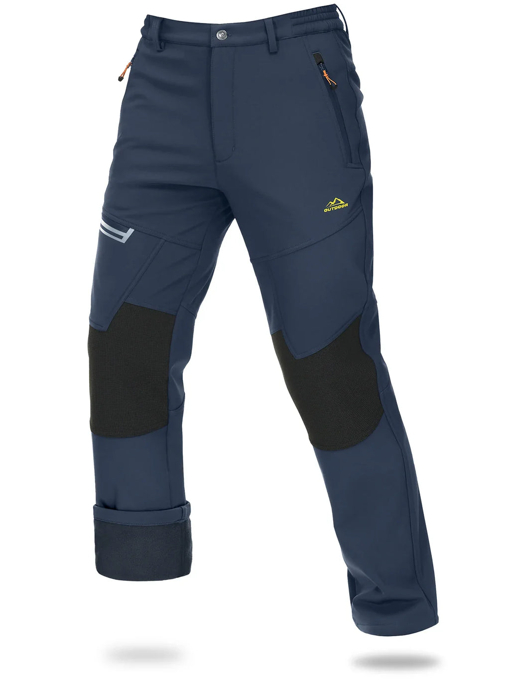 Pantalon Randonnée Homme Softshell Imperméable – Chaleur & Protection Outdoor - ThermoFlex