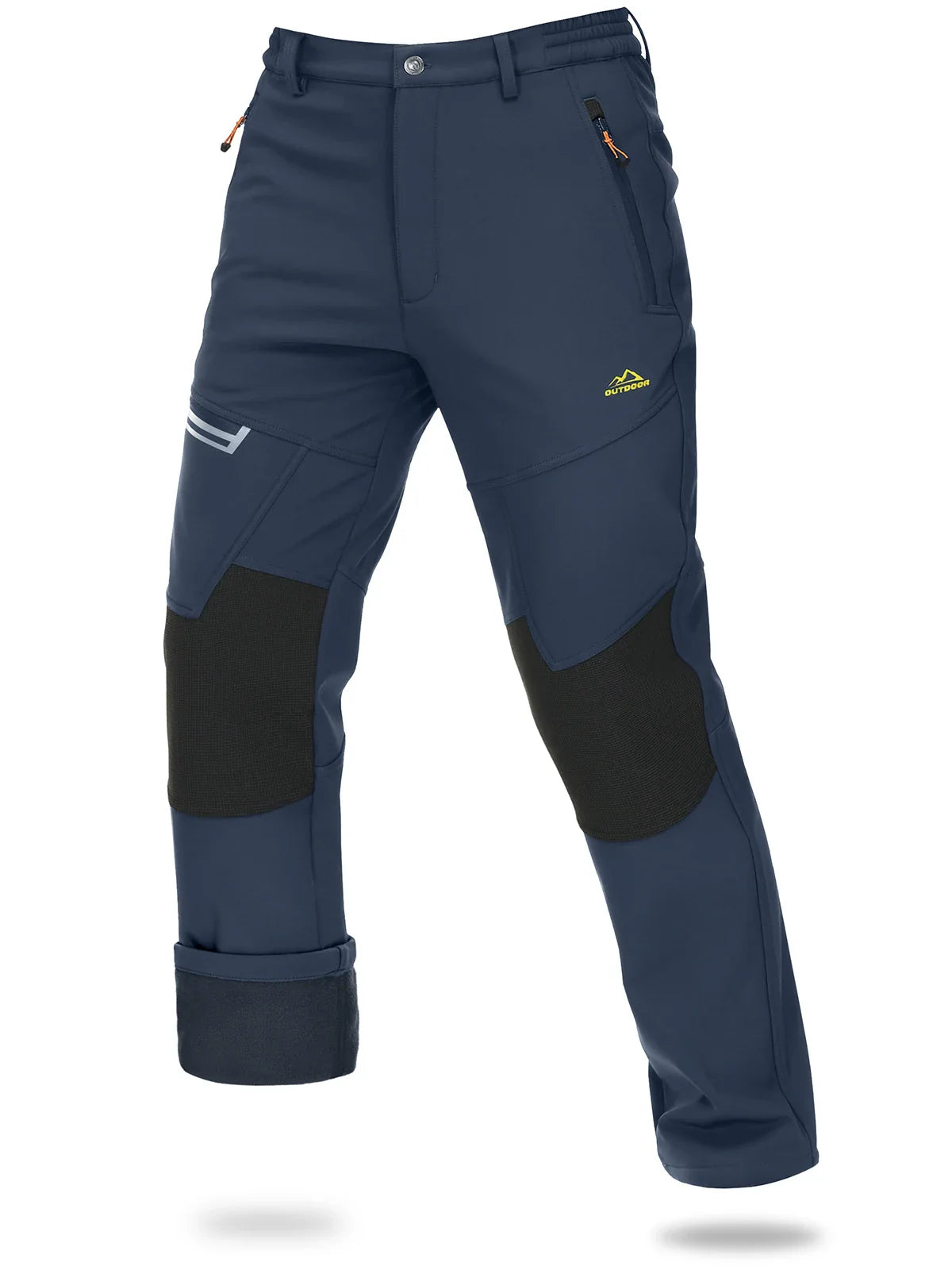 Pantalon Randonnée Homme Softshell Imperméable – Chaleur & Protection Outdoor - ThermoFlex