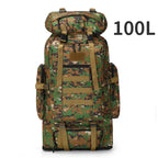 Sac de Randonnée Tactique 80 à 100L Résistant Organisation Militaire - TrekForce 80/100