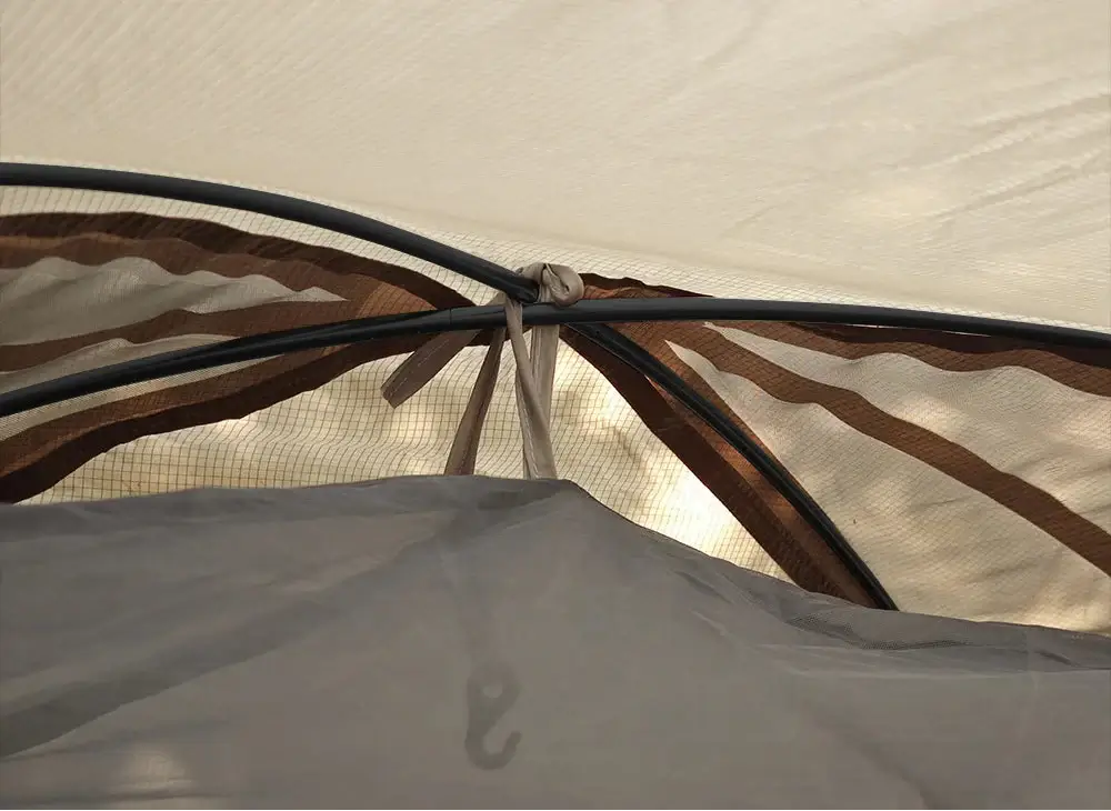Tente Randonnée Dôme Hiver Compatible avec Mini Cheminée, Étanche - CAMPFLEX