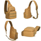 Sacoche Randonnée Tactique Unisexe 20L Étanche & Compacte - MolleTrail
