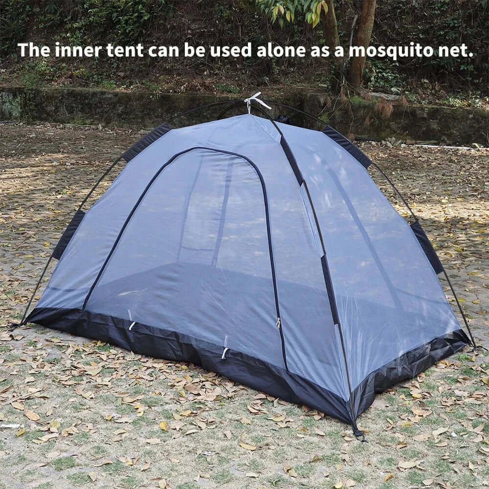 Tente Randonnée Dôme Hiver Compatible avec Mini Cheminée, Étanche - CAMPFLEX