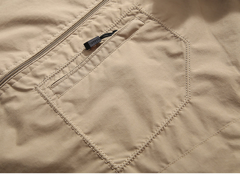 Veste Randonnée Homme Étanche & Respirante à Capuche Amovible - StormEdge