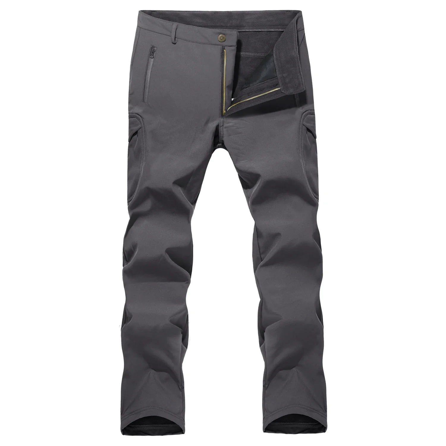 Pantalon Randonnée Homme Softshell Imperméable Doublure Polaire - WinTrail