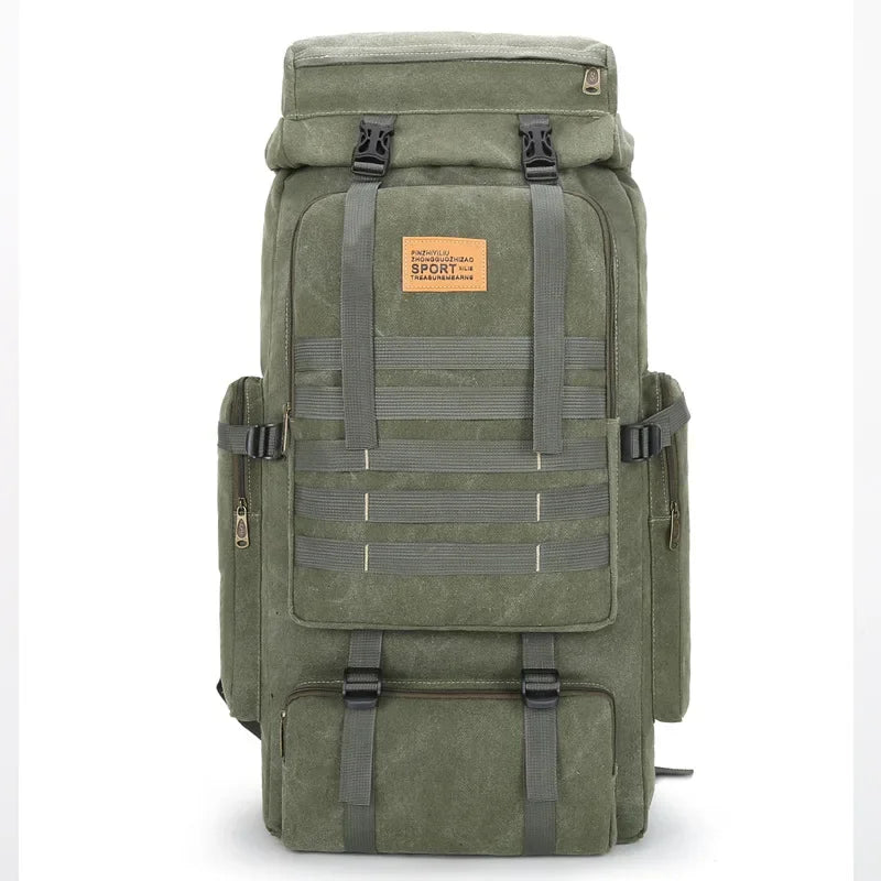 Sac de Randonnée 80L Baroudeur Résistant & Confort - NomadCore 80