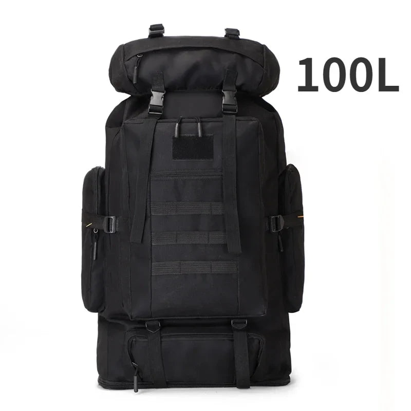Sac de Randonnée Tactique 80 à 100L Résistant Organisation Militaire - TrekForce 80/100