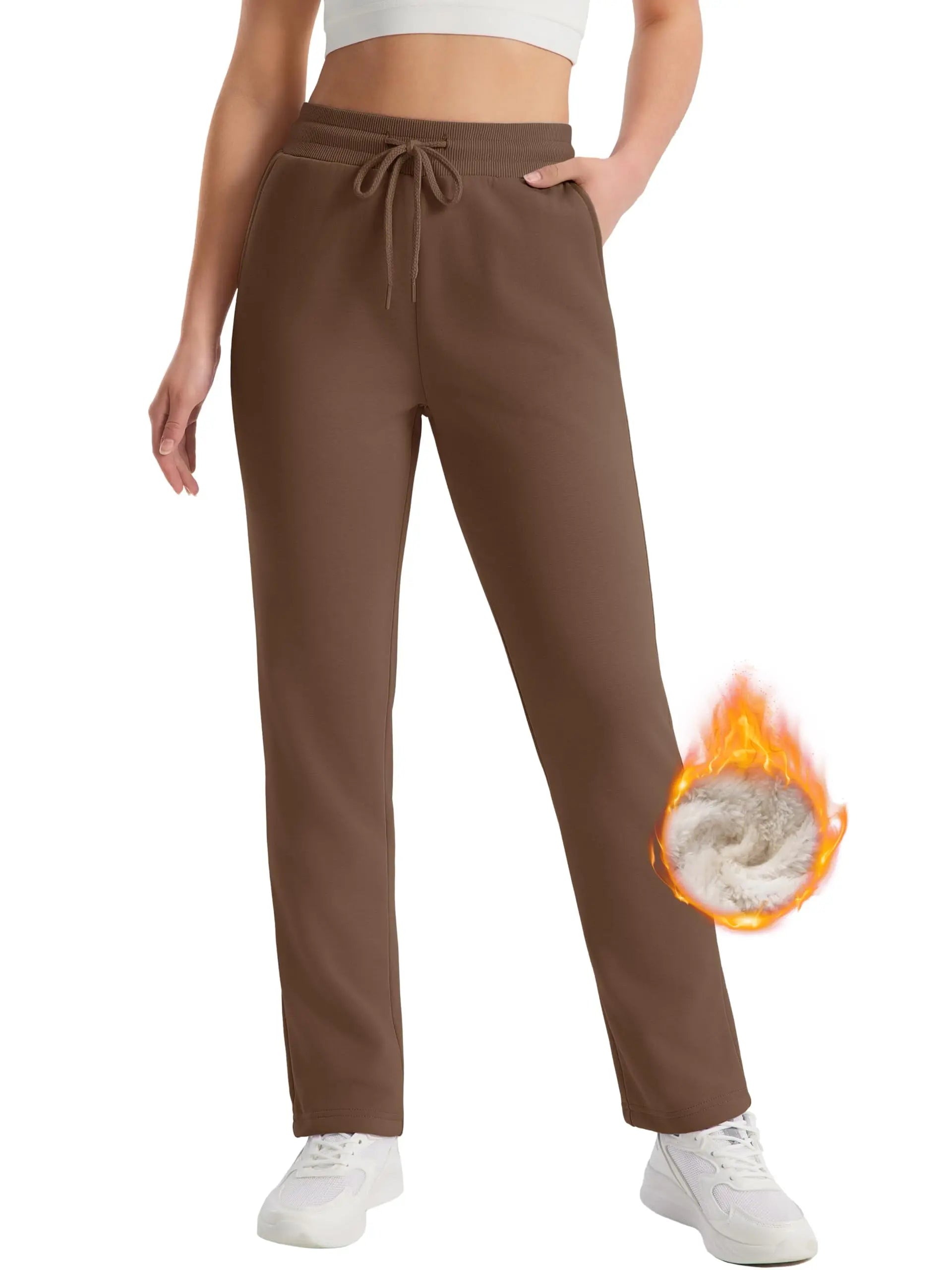 Pantalon Randonnée Femme Doublé Sherpa Déperlant & Confort - Cozy Pants