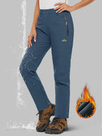 Pantalon Randonnée Femme Softshell Chaud, Déperlant & Multi-Poches - Storm Pants