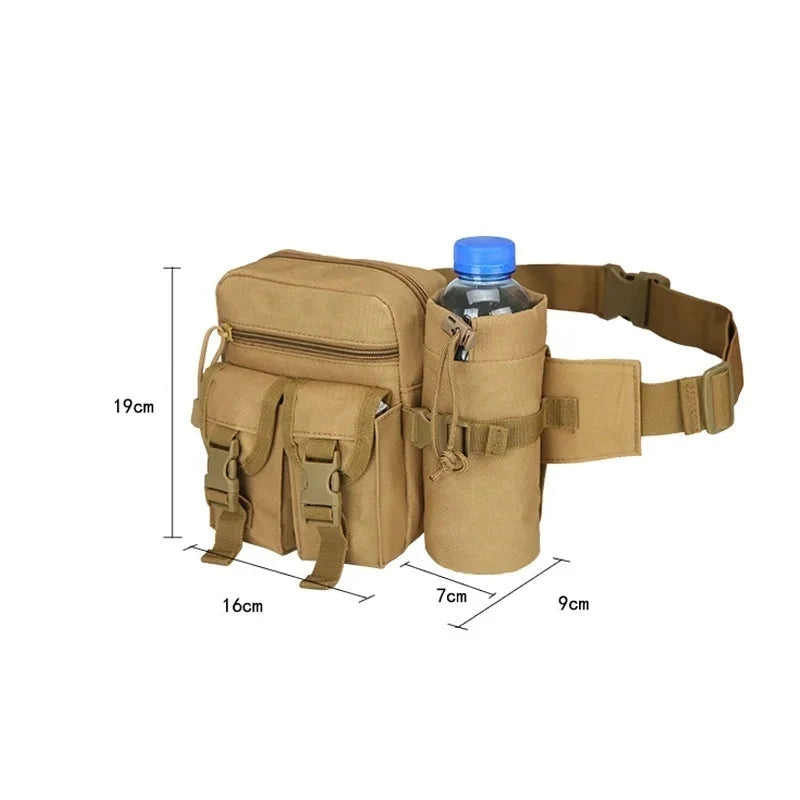 Sacoche Randonnée Tactique 6L – Banane Tactique Déperlante et Légère - TacticFlex