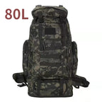 Sac de Randonnée Tactique 80 à 100L Résistant Organisation Militaire - TrekForce 80/100