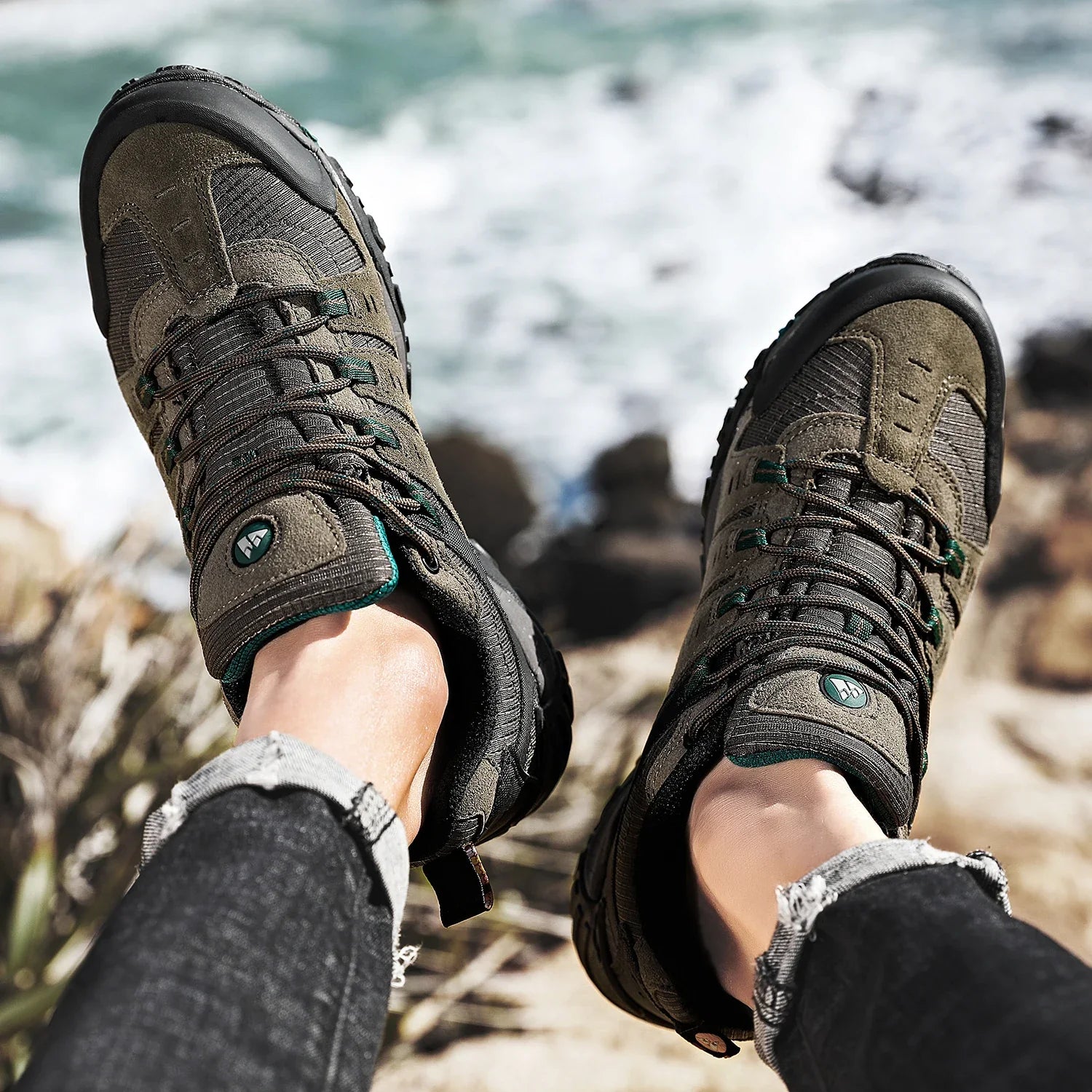 Chaussure Randonnée Homme Basse – Respirantes & Polyvalentes Outdoor - HikeRidge