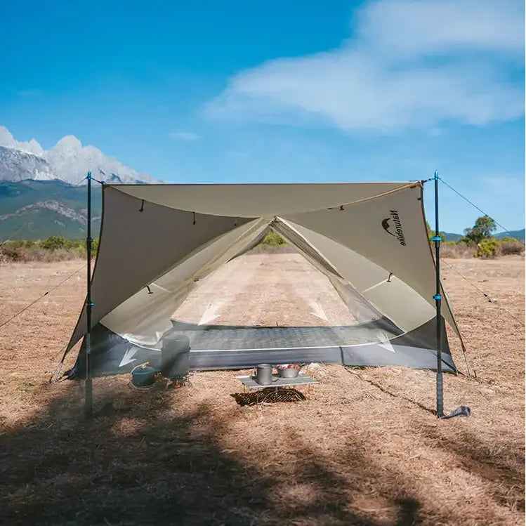 Tente Randonnée Ultralégère 2P/1P, Étanchéité Renforcée & Structure Alpine TRAILNEST Mongar UL 2