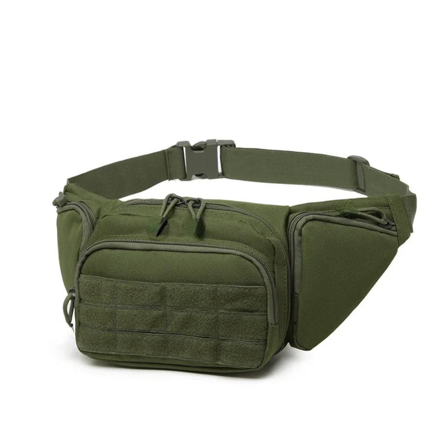 Sacoche Randonnée Ceinture Homme, Banane Outdoor Tactique Multi-Poches - TactikFlex